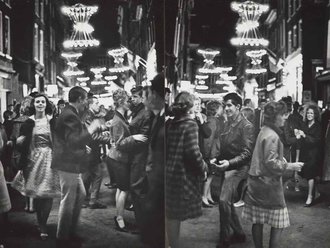 The annual fair on the Nieuwmarkt, Amsterdam 1961