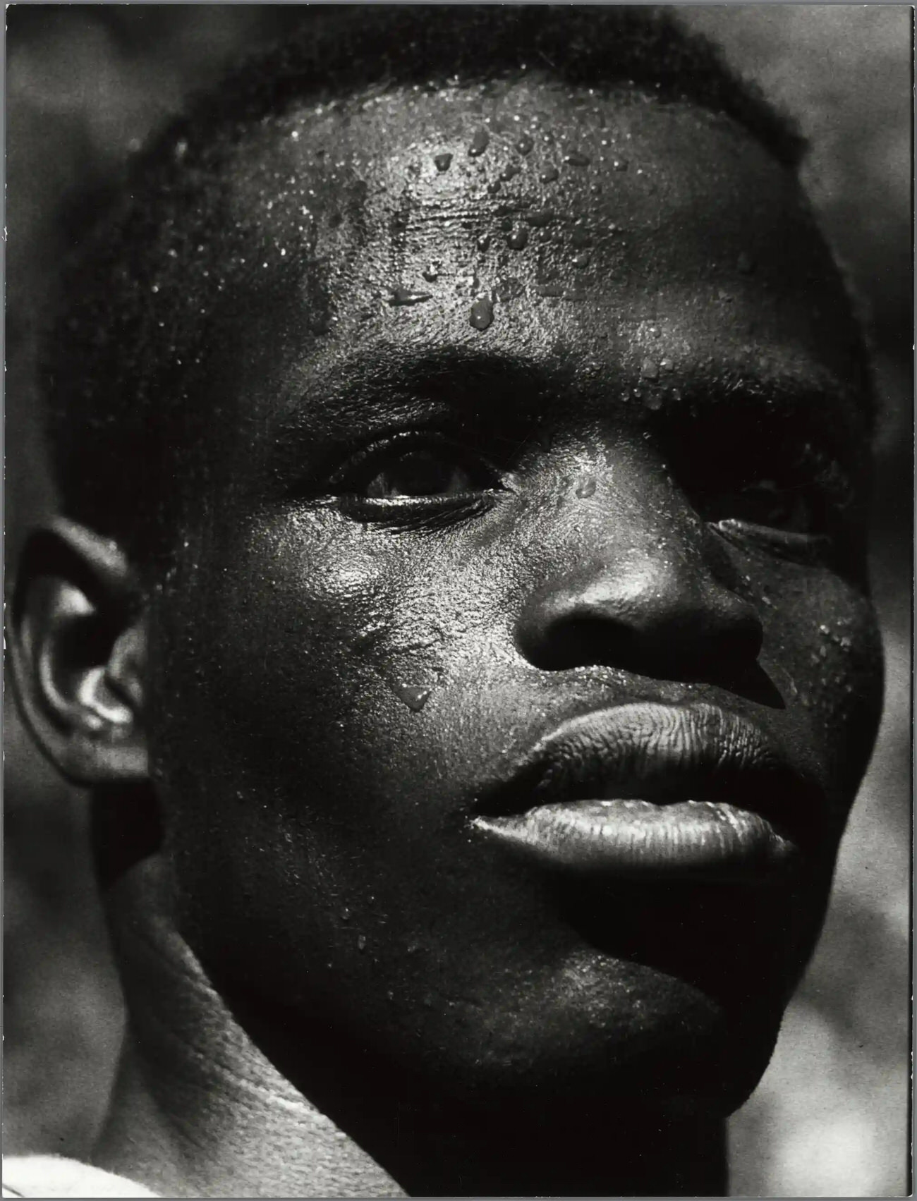 N’Gabé, a 23 year old caravan porter. Oubangui-Chari (now Central African Republic, 1956-1957)