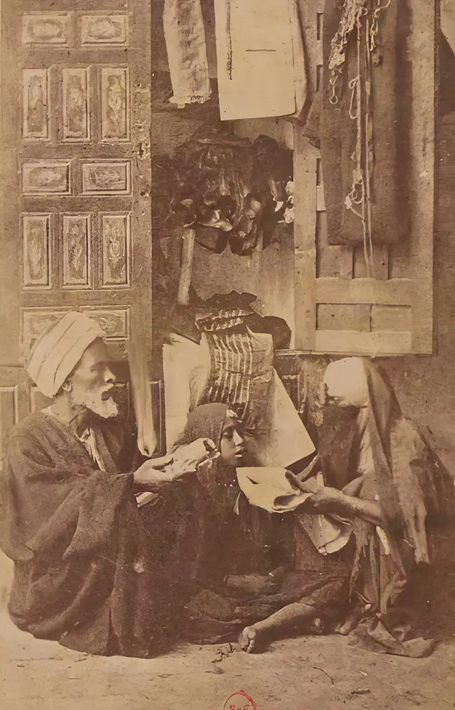 A Glimpse into the Daily Lives of Egyptians in the 1870s through the Lens of Émile Béchard