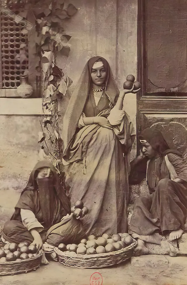 A Glimpse into the Daily Lives of Egyptians in the 1870s through the Lens of Émile Béchard