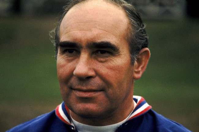 Sir Alf Ramsey, England manager, 1966.