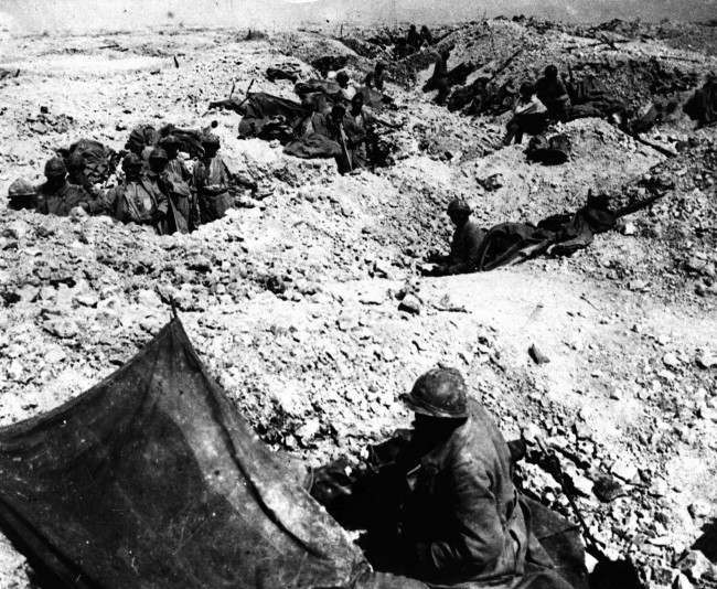 Blood-soaked and with innumerable shell-holes, the heights close to the French city of Verdun are testimony to one of the savage battles of the First World War.