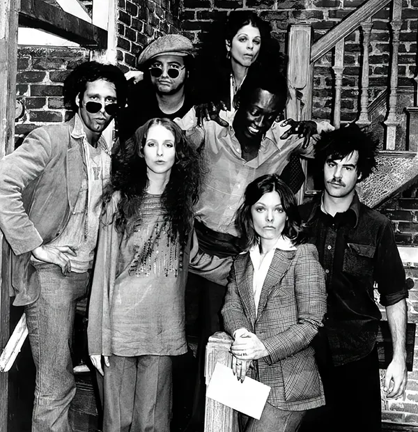 The Saturday Night Live original cast, 1975.