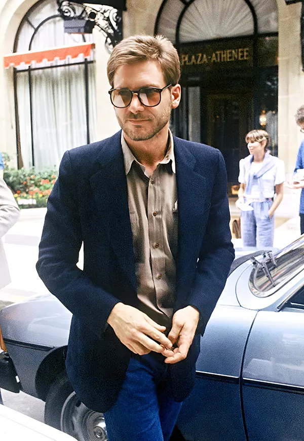 Harrison Ford looking sharp, 1980.