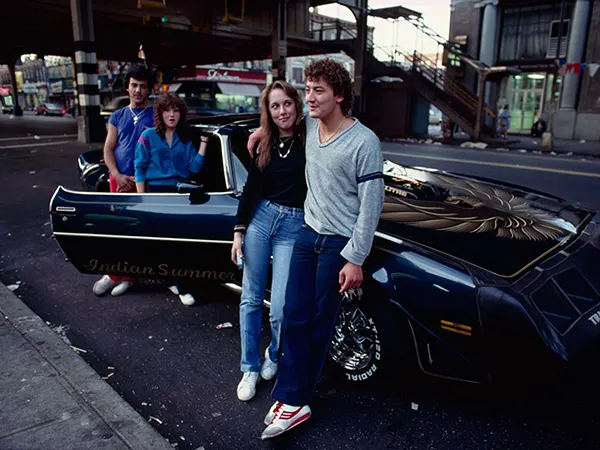 Too cool for school, Brooklyn teenagers in the 1980s.