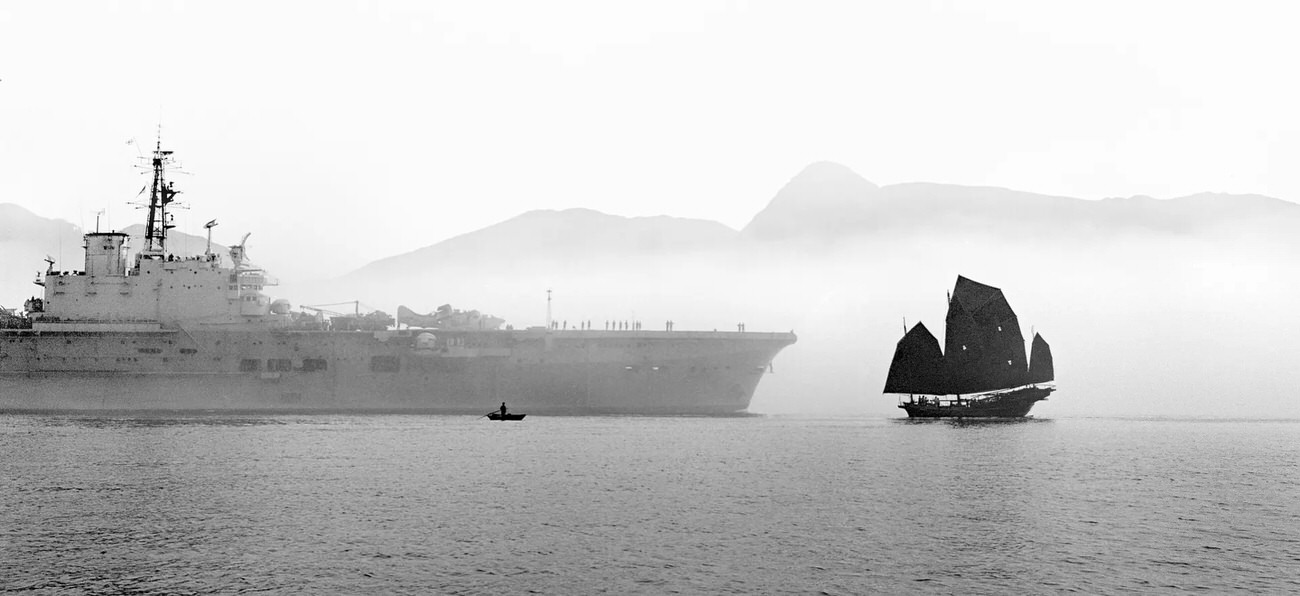 East Meets West, Hong Kong, 1960s.