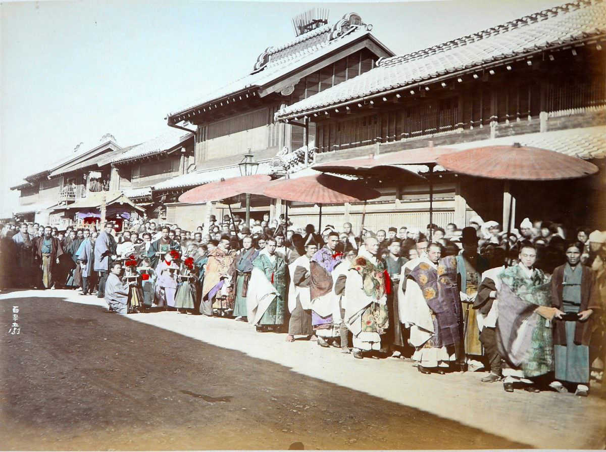 Adolfo Farsari’s Sensational Hand-Coloured Photographs of 19th Century Japan