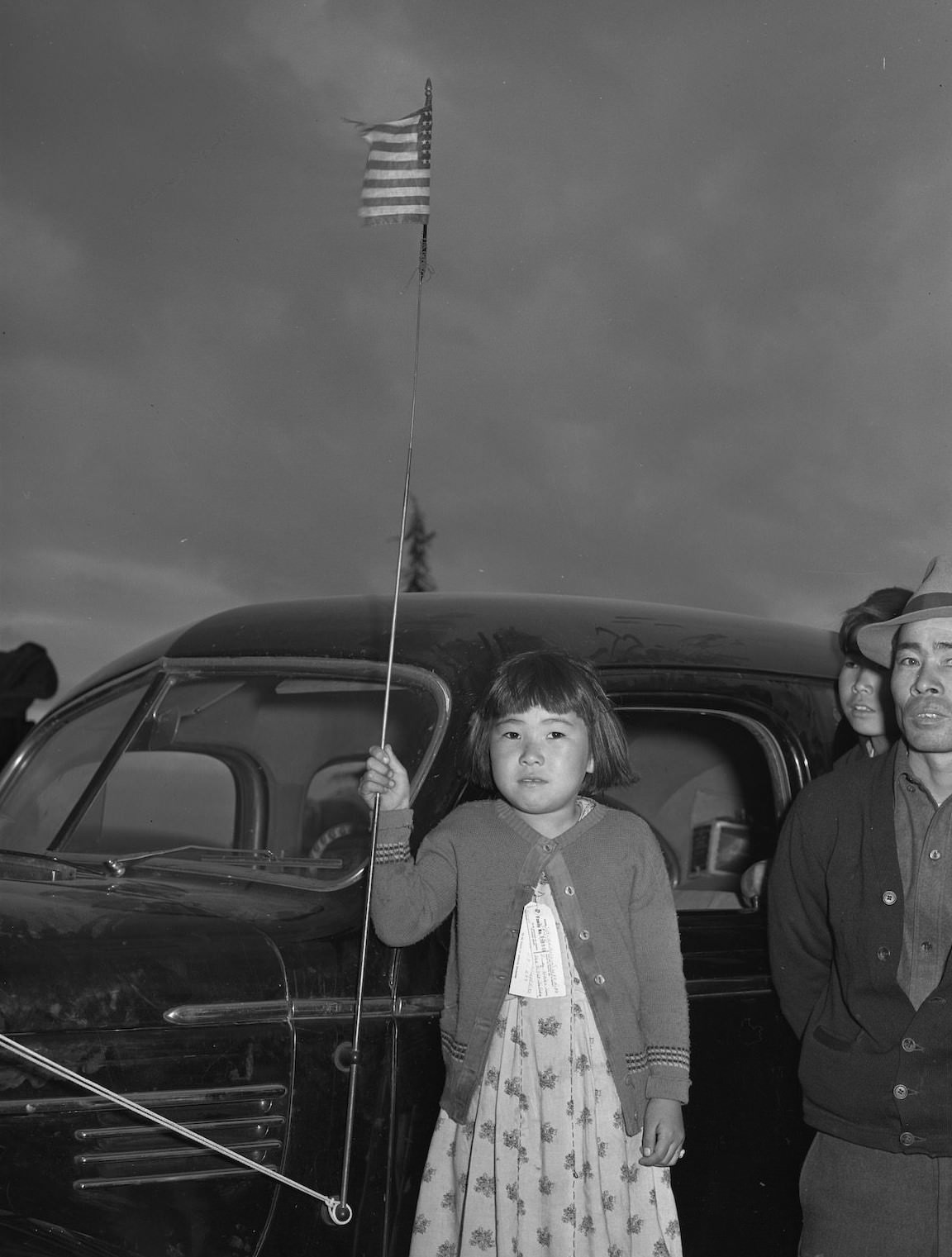 Santa Anita reception center, Los Angeles County, California, 1942.