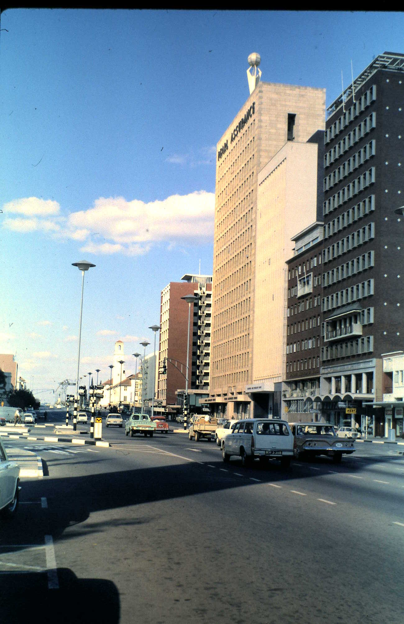 Jameson Avenue, Salisbury, Rhodesia – August 1970