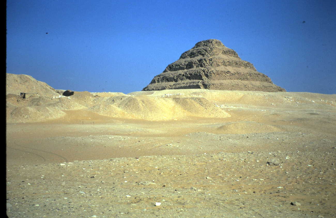 Saqqara near Cairo, 7 August 1970