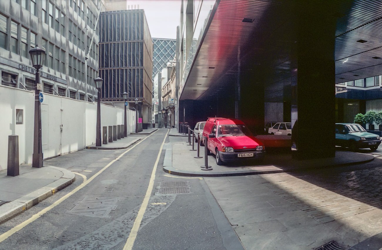 St Swithin’s Lane, City, 1992