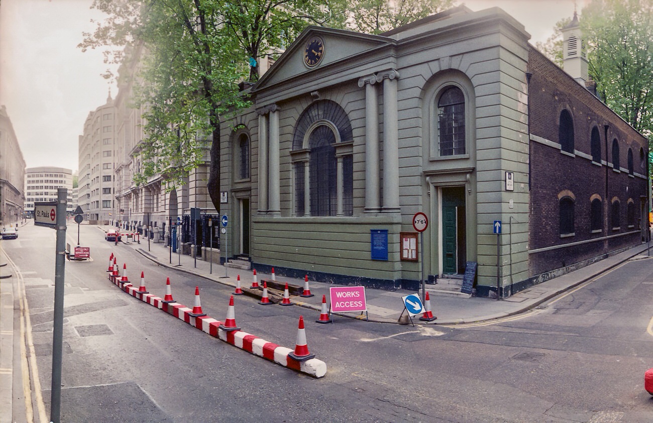 Saint Botolph’s Without, Aldersgate St, Little Britain, City, 1992