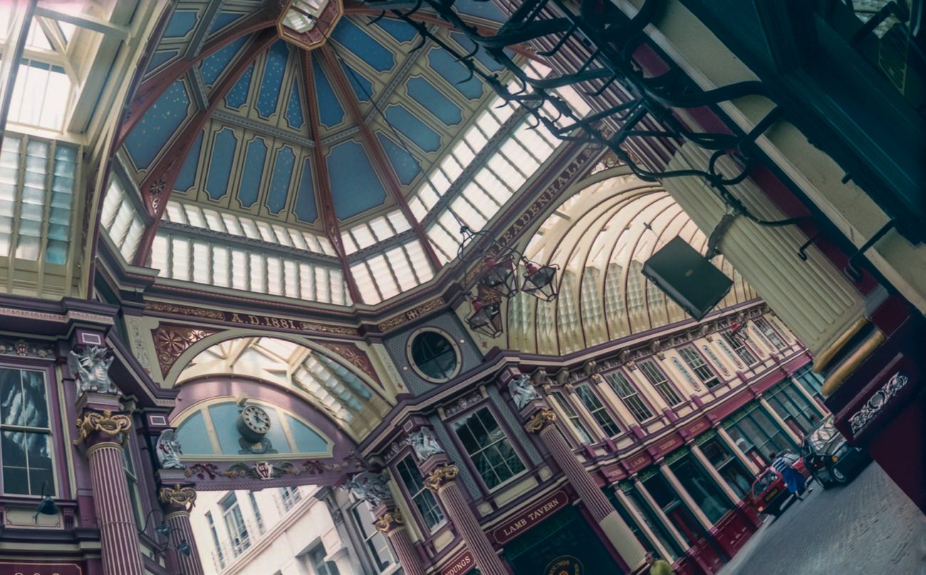 Leadenhall Market, City, 1992