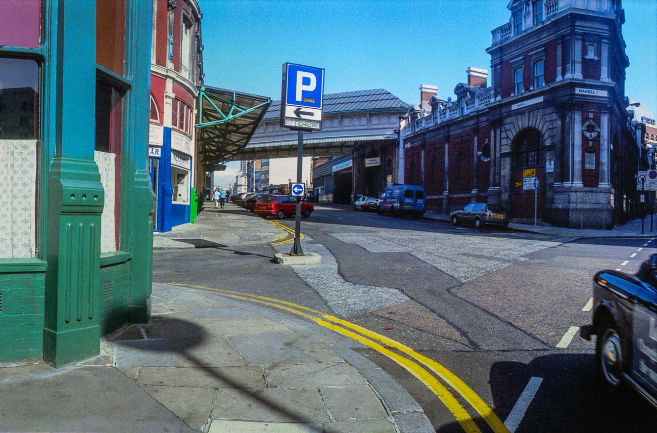 West Smithfield, Farringdon St, City, City, 1992