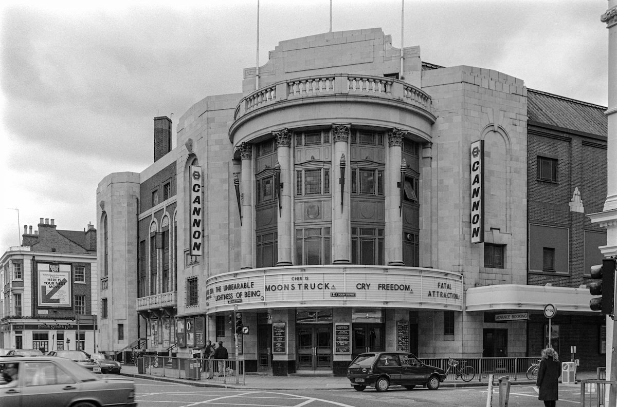 Cinema, Fulham Rd, Drayton Gardens, Chelsea, Kensington & Chelsea, 1988