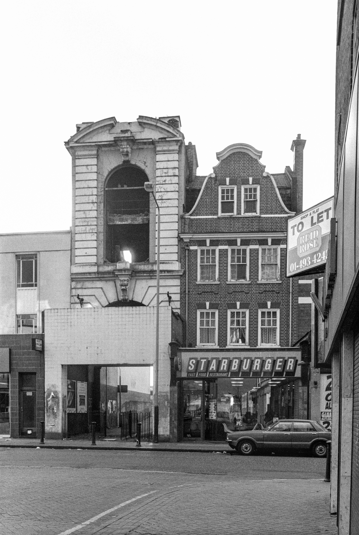 Bournemouth Rd, Rye Lane, Peckham, Southwark, 1989