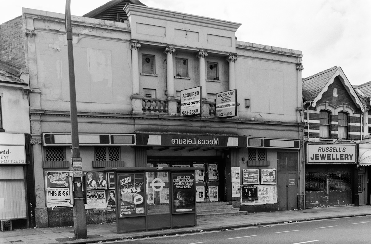 Mecca, Bingo Hall, 468, Hoe St, Walthamstow, Waltham Forest, 1989