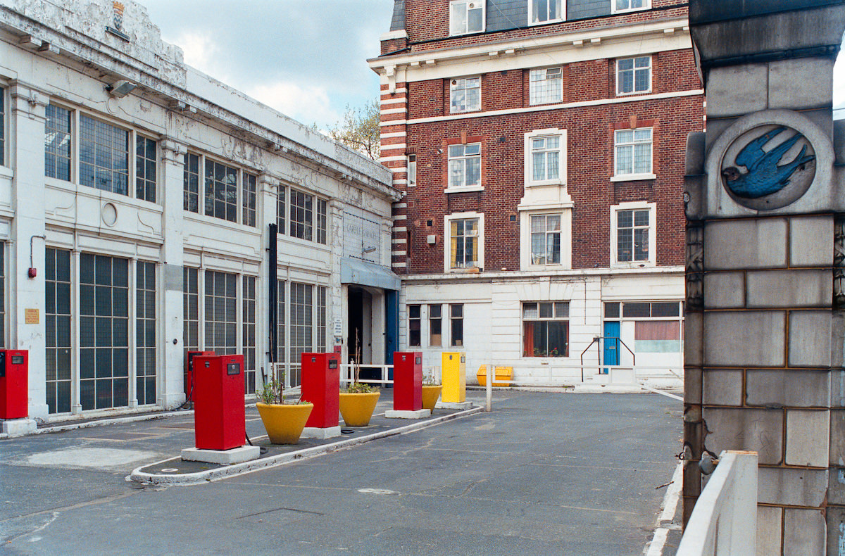 Garage, Kings Rd, Chelsea, Kensington & Chelsea, 1988