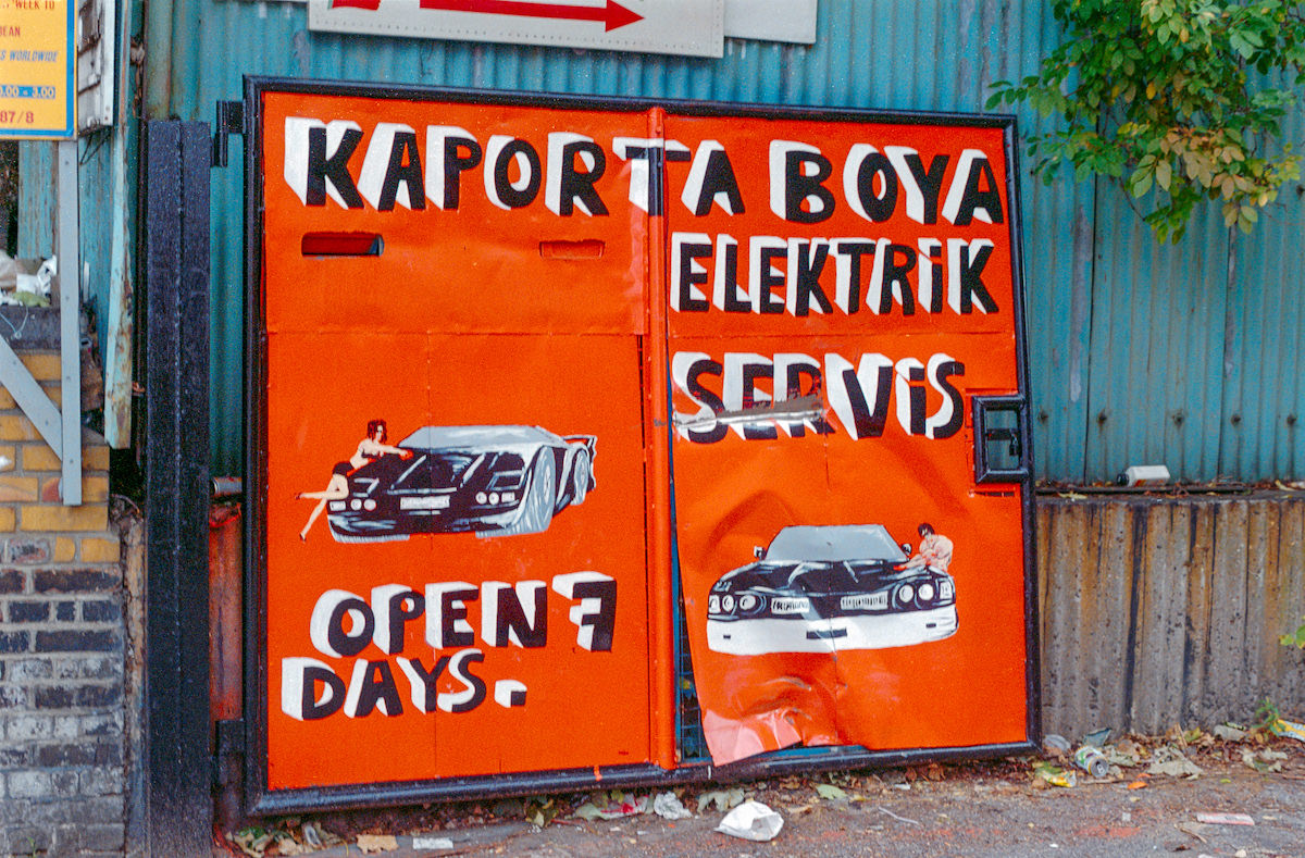 Kaporta Boya, Elektrik Servis, Sovereigh Garage, London, 1993