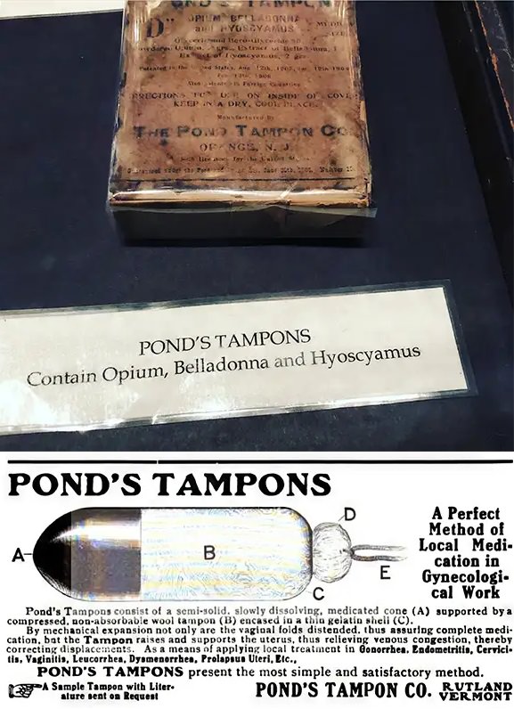 Tampons Soaked in Opium