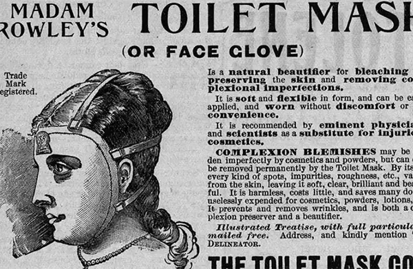 Toilet Masks for Victorian Women