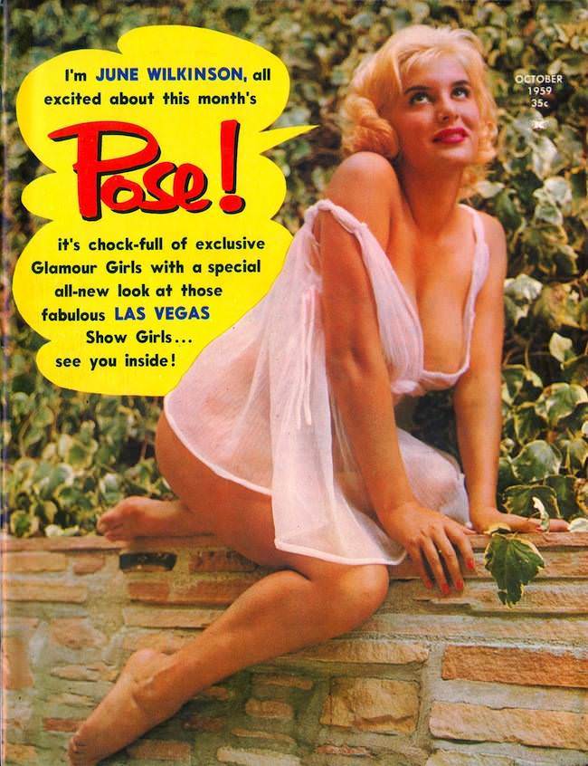 When Pose Magazine Gave 1959 Pin-Ups a Voice (and Witty Speech Bubbles) of Their Own