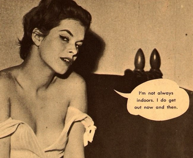 When Pose Magazine Gave 1959 Pin-Ups a Voice (and Witty Speech Bubbles) of Their Own