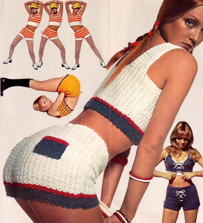 Sexy Yarn: How the 1970s Liberated Knitting and Crochet with Daring, Revealing Designs