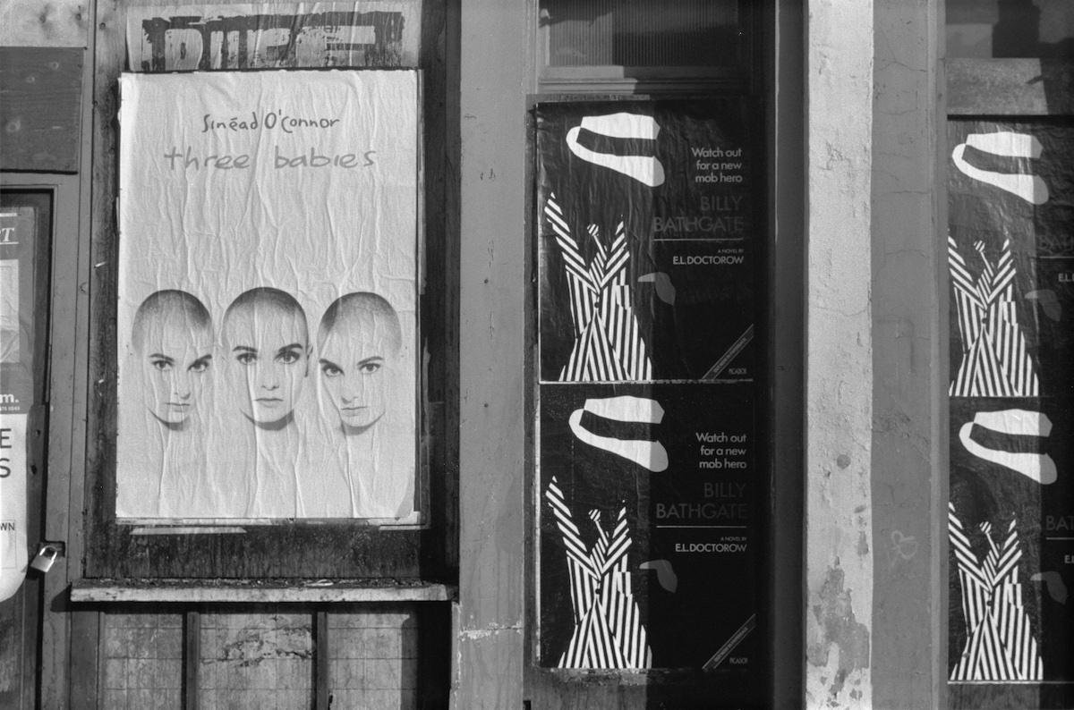 Posters, Uxbridge Rd, Shepherd’s Bush, 1990