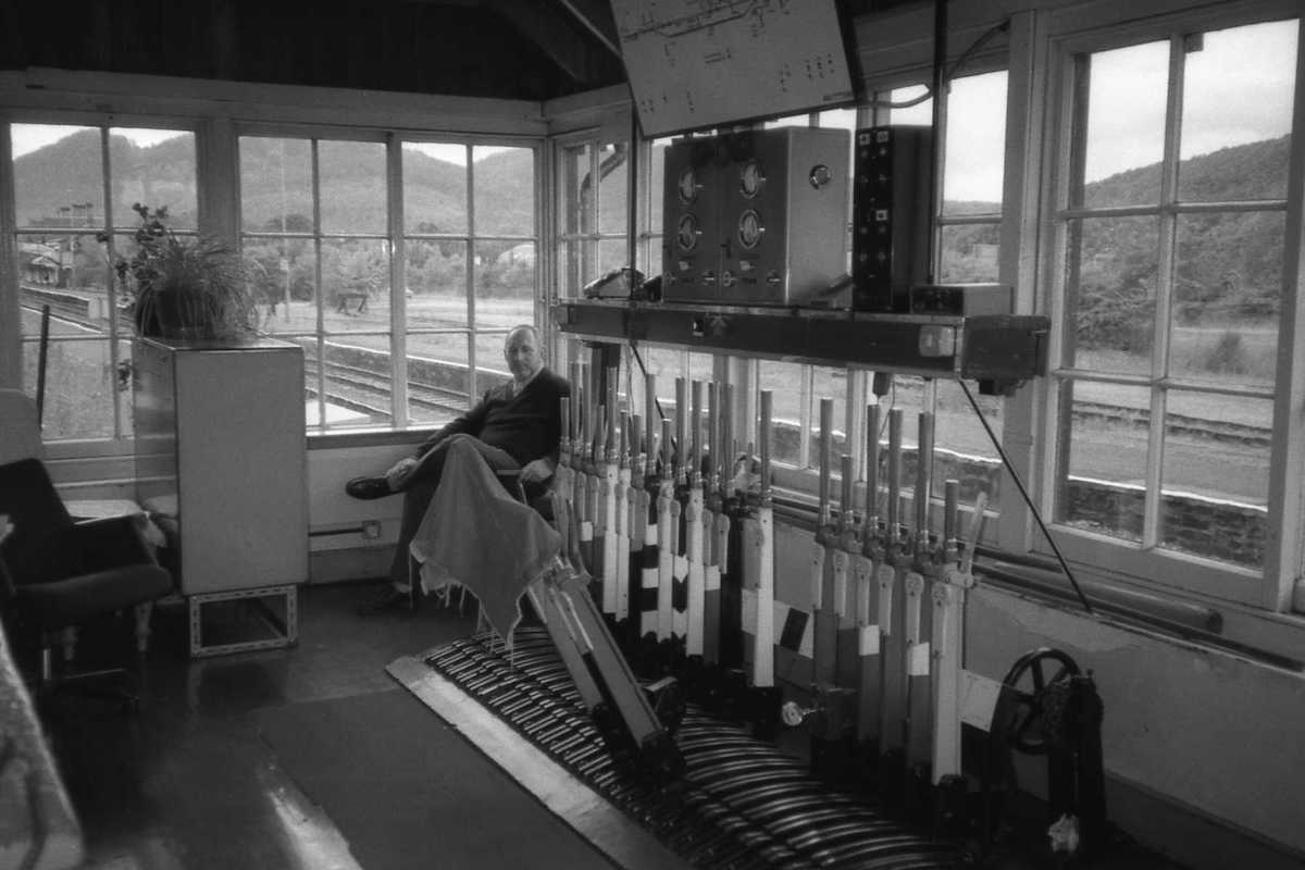 Dunkeld signal box – 1993