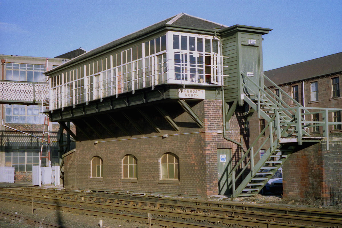 Arbroath Signal Box, 1995