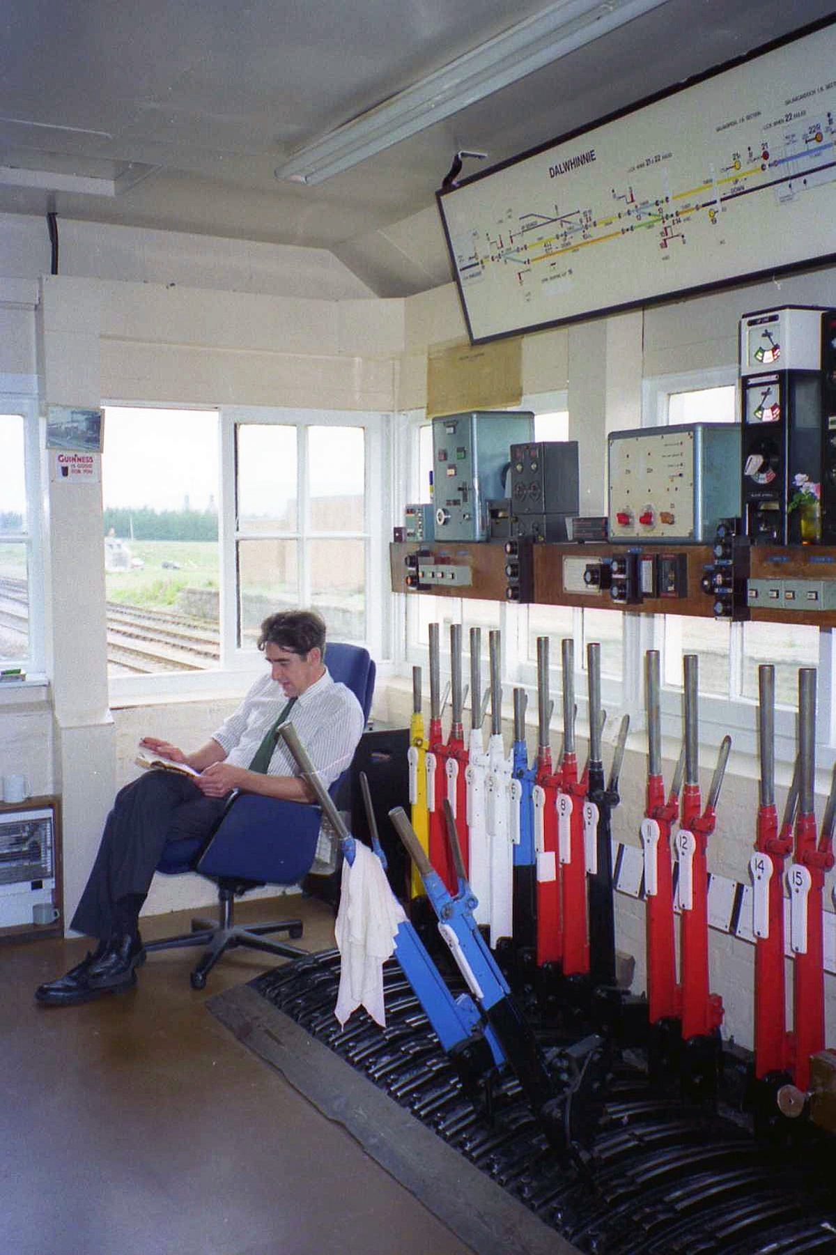 Dalwhinnie Signal Box -1994