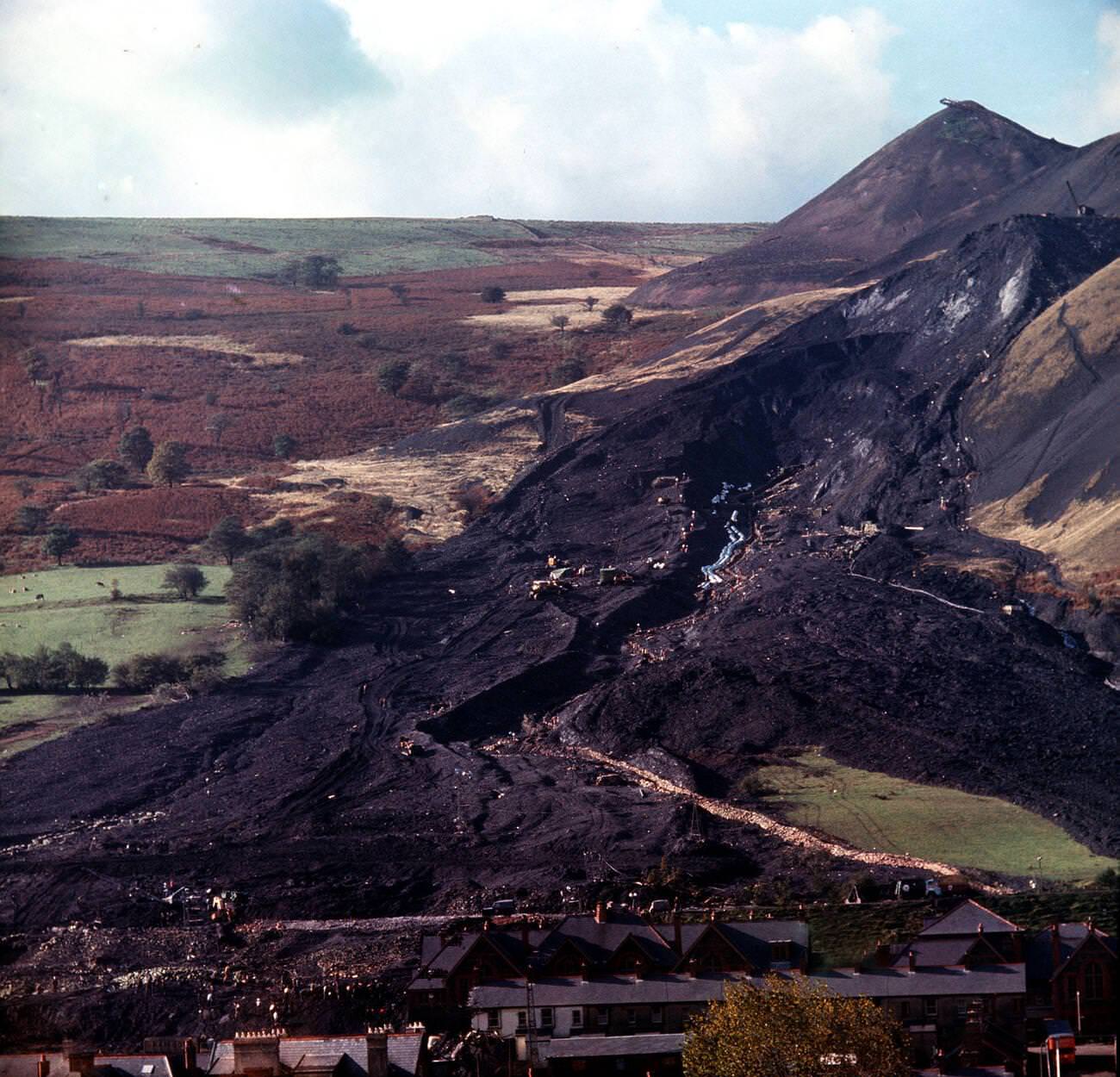 The Aberfan disaster, 1966.