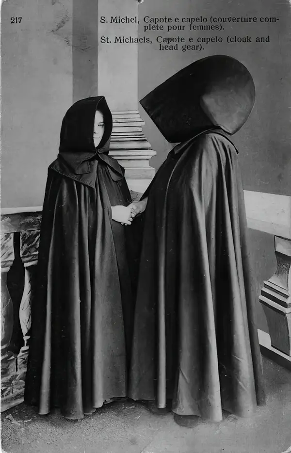 The Azorean Hood: Historical Photos of Portuguese Women in their Traditional Hooded Capes