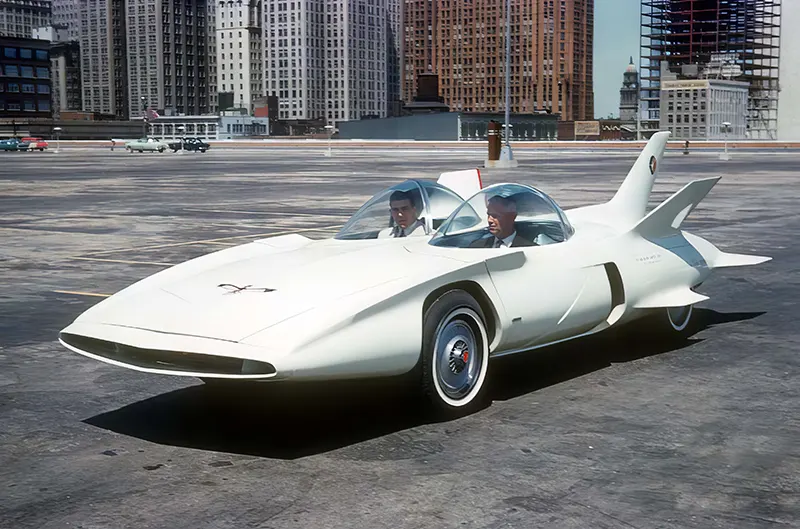 The Firebird III, a 1958 General Motors Concept Car That Showcased Technological Innovations and Futuristic Styling