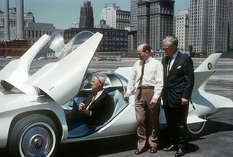 The Firebird III, a 1958 General Motors Concept Car That Showcased Technological Innovations and Futuristic Styling