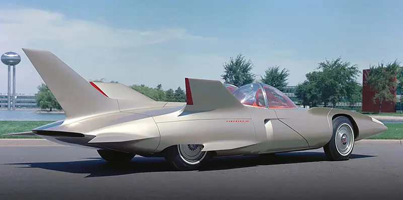 The Firebird III, a 1958 General Motors Concept Car That Showcased Technological Innovations and Futuristic Styling