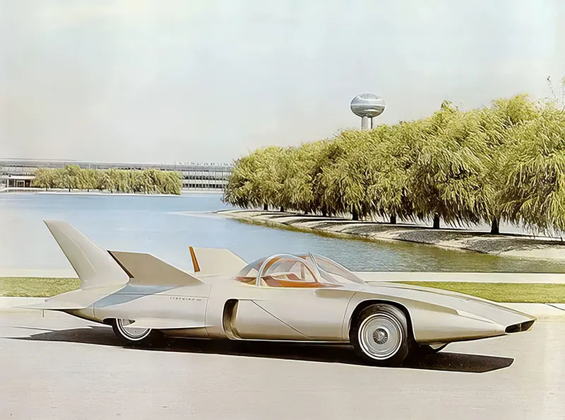 The Firebird III, a 1958 General Motors Concept Car That Showcased Technological Innovations and Futuristic Styling