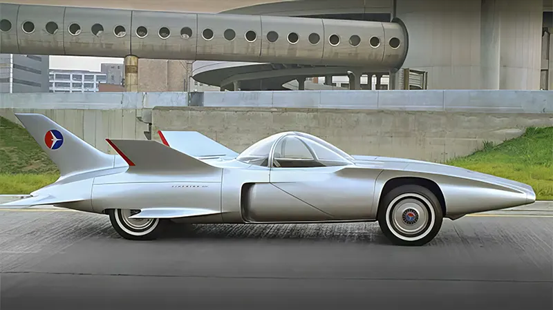 The Firebird III, a 1958 General Motors Concept Car That Showcased Technological Innovations and Futuristic Styling