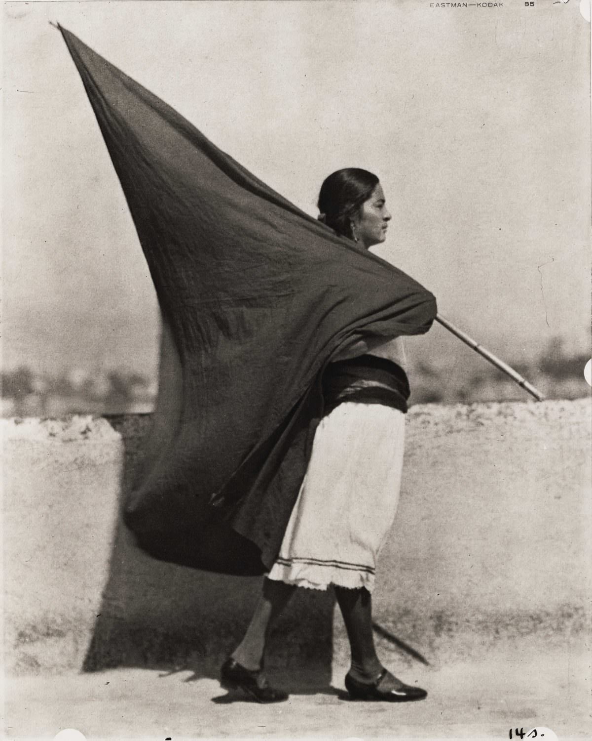 Woman with Flag, 1928 – Buy Tina Modotti Prints