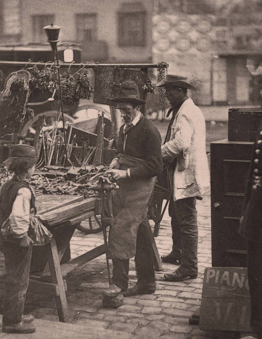 Street Life in London from the Victorian Era