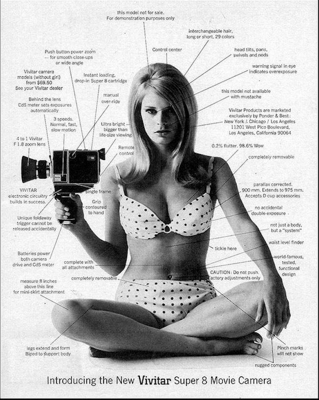 With the Vivitar Super 8 women are easy meat.