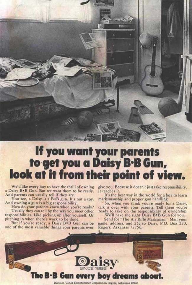 How Vintage Gun Ads Marketed Firearms as the Ultimate Plaything for Kids