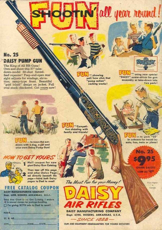 How Vintage Gun Ads Marketed Firearms as the Ultimate Plaything for Kids