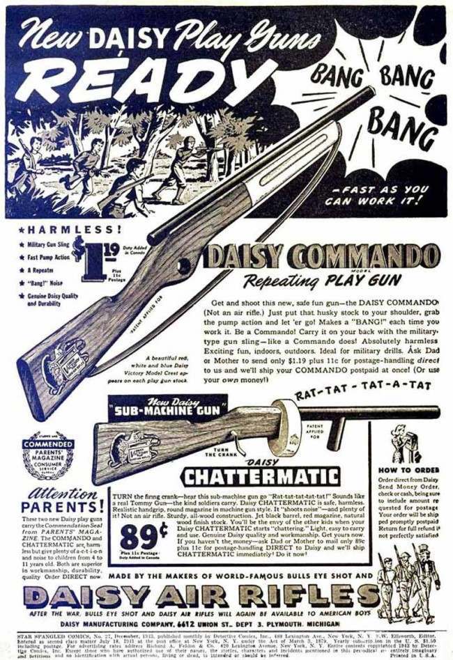 How Vintage Gun Ads Marketed Firearms as the Ultimate Plaything for Kids