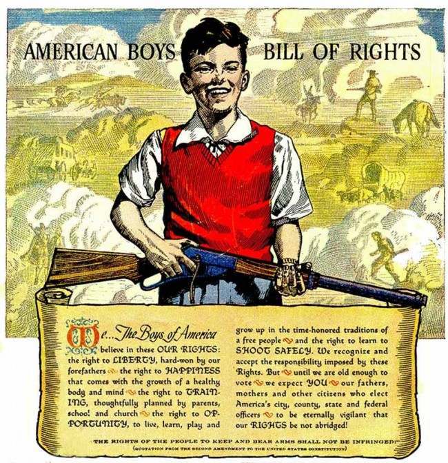 How Vintage Gun Ads Marketed Firearms as the Ultimate Plaything for Kids