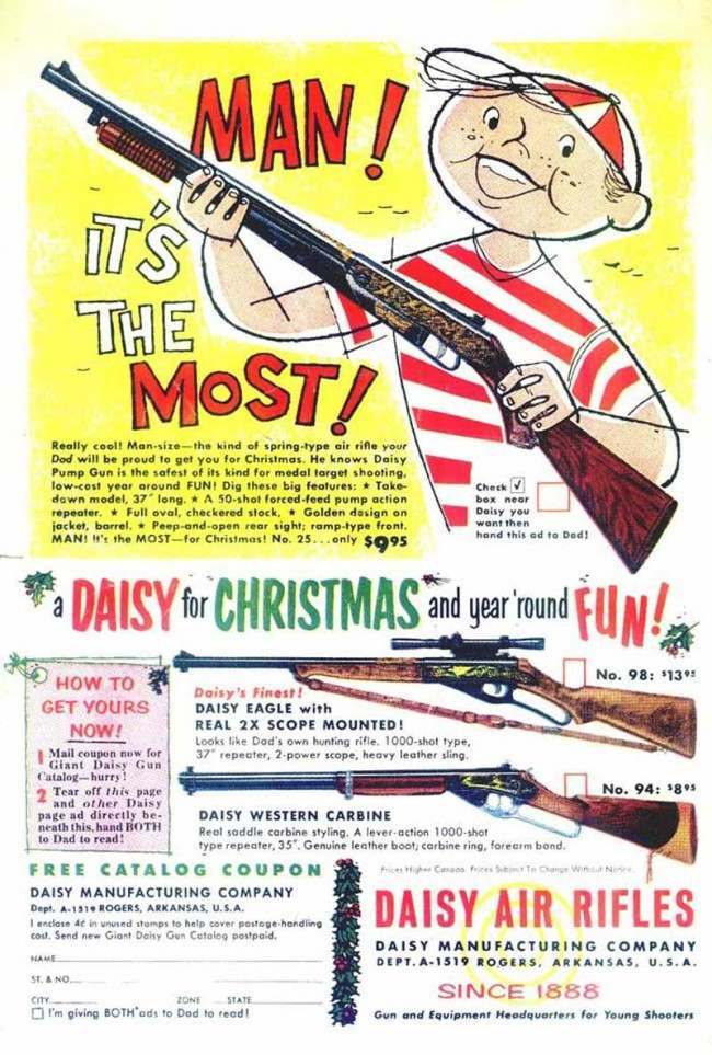 How Vintage Gun Ads Marketed Firearms as the Ultimate Plaything for Kids