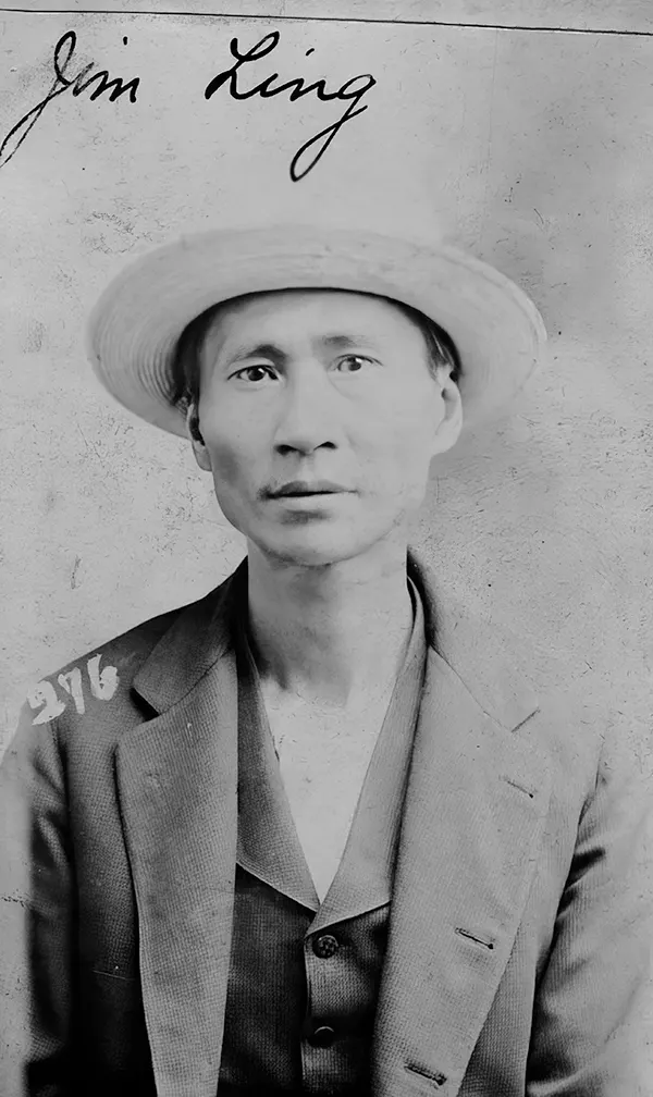 Jim Ling was arrested for running an opium joint on June 3, 1898.