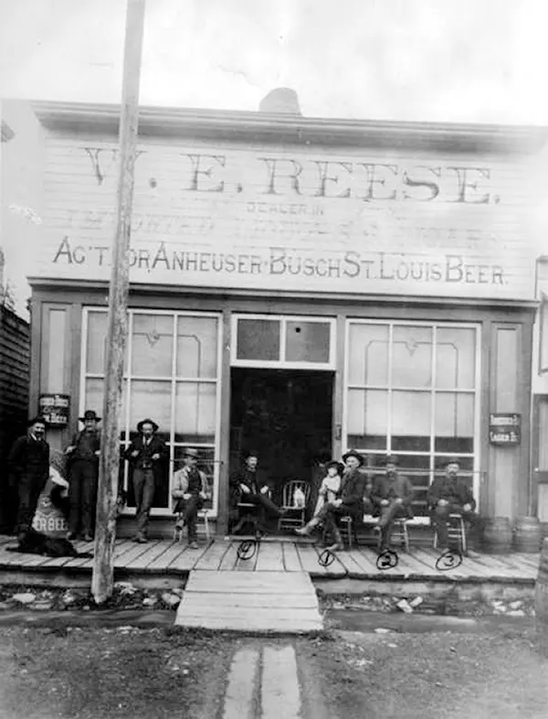 The Billy Reese Saloon in Gunnison, south Colorado.