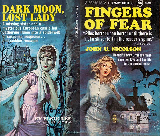 The Psychological Appeal of Women Running from Houses on Gothic Romance Covers